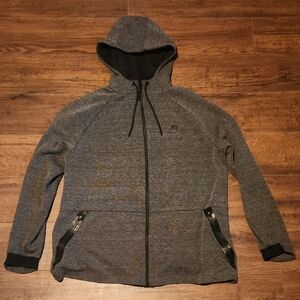 Men's RUSSELL Gray Hooded Jacket